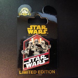 Disney Star Wars The Force Awakens Storm Trooper Limited Edition Pin